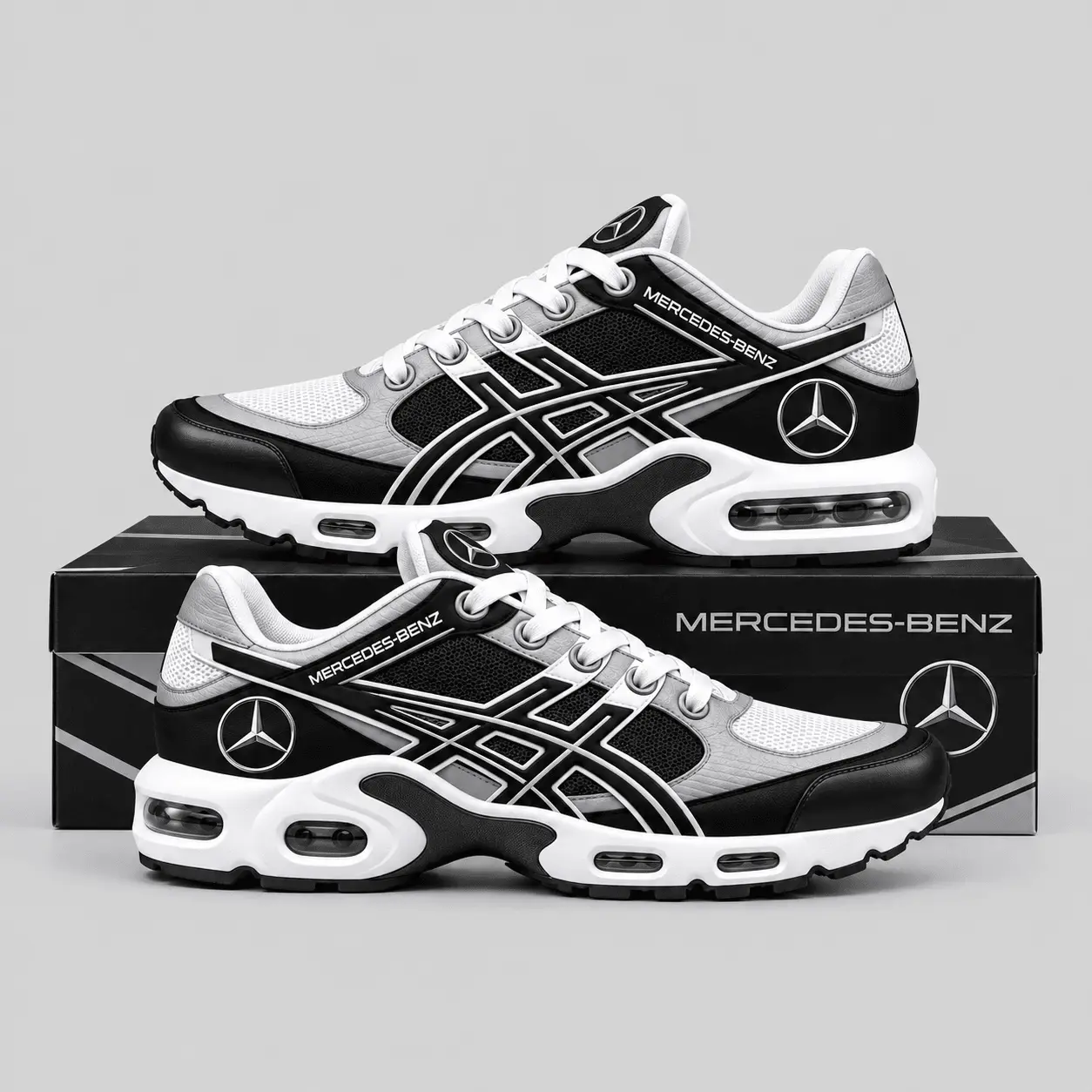 Mercedes-Benz | Layered Racing Stripe Air Max Shoes