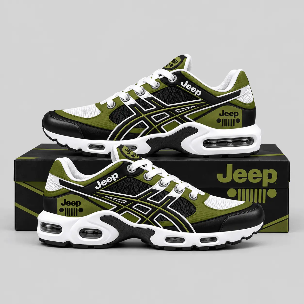 Jeep | Layered Racing Stripe Air Max Shoes