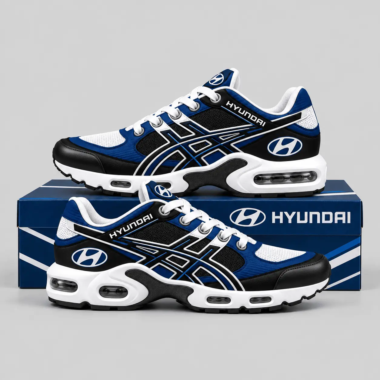 Hyundai | Layered Racing Stripe Air Max Shoes