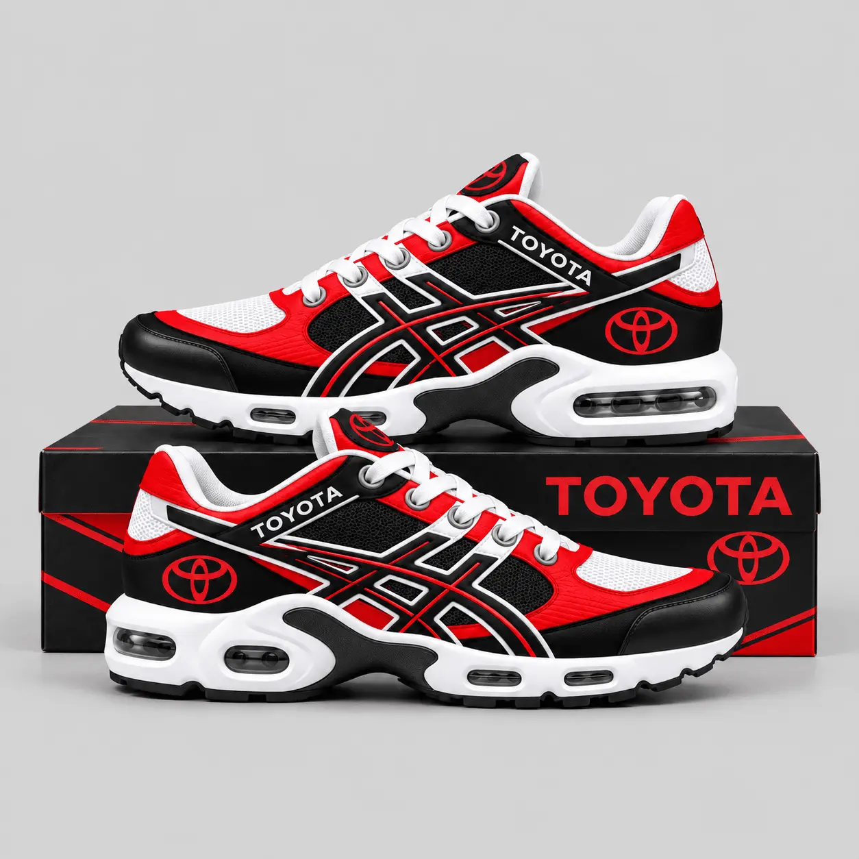 Toyota | Layered Racing Stripe Air Max Shoes