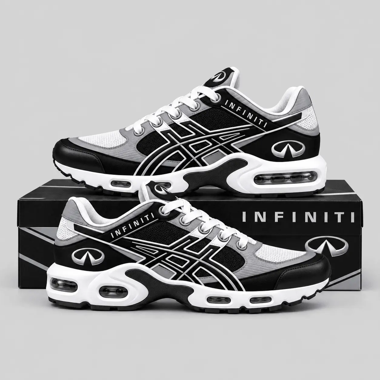Infiniti | Layered Racing Stripe Air Max Shoes