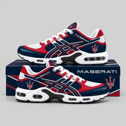 Maserati | Layered Racing Stripe Air Max Shoes