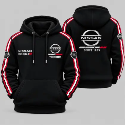 Nissan | Triple Racing Stripe Hoodie