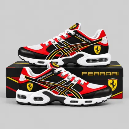 Ferrari | Layered Racing Stripe Air Max Shoes