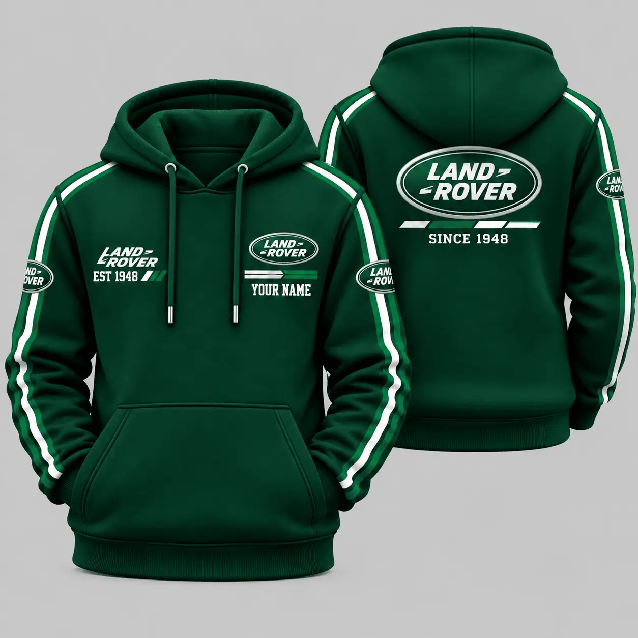 Land Rover | Triple Racing Stripe Hoodie