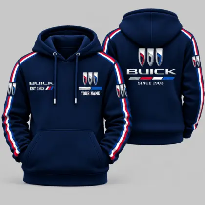 Buick | Triple Racing Stripe Hoodie