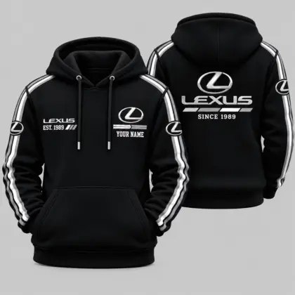 Lexus | Triple Racing Stripe Hoodie