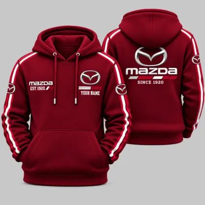 Mazda | Triple Racing Stripe Hoodie