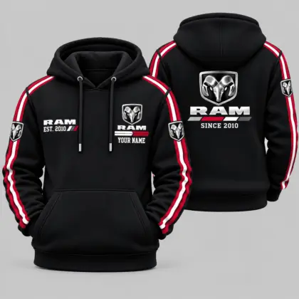 Ram | Triple Racing Stripe Hoodie