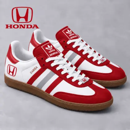 Honda | Samba-Inspired Retro Low-Top Sneakers