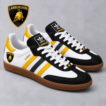 Lamborghini | Samba-Inspired Retro Low-Top Sneakers