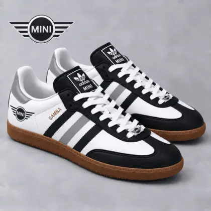 Mini | Samba-Inspired Retro Low-Top Sneakers