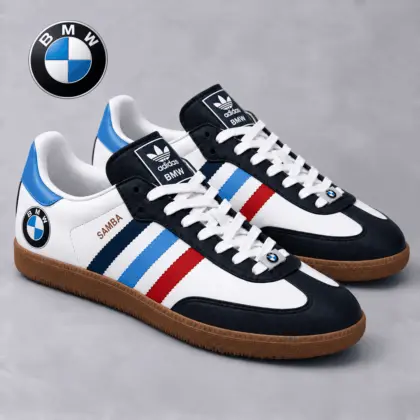 BMW | Samba-Inspired Retro Low-Top Sneakers