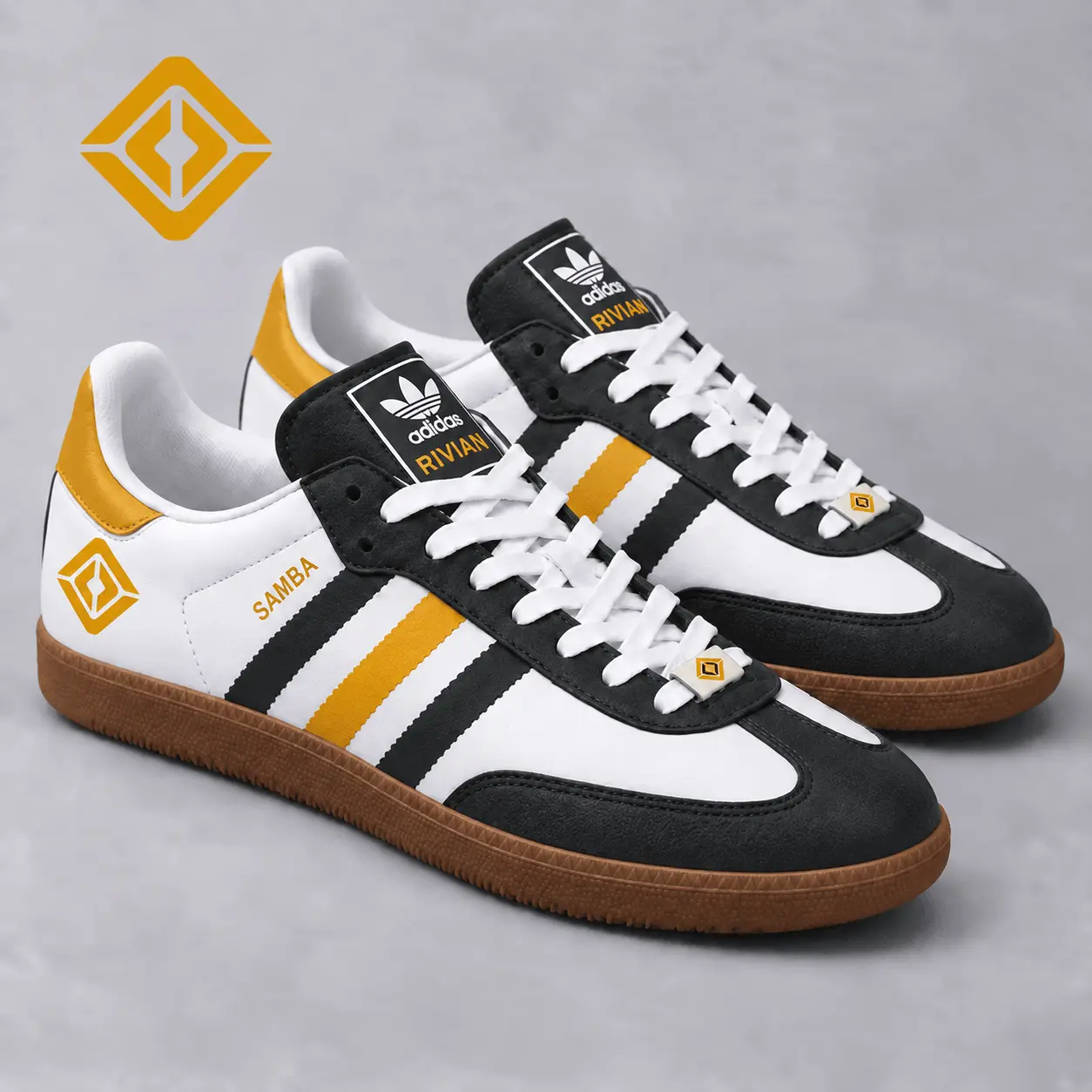 Rivian | Samba-Inspired Retro Low-Top Sneakers