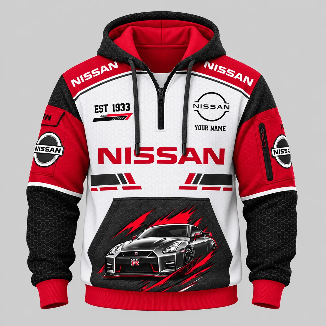 Nissan | Honeycomb Claw Graphic Tracksuit Set - Hoodie