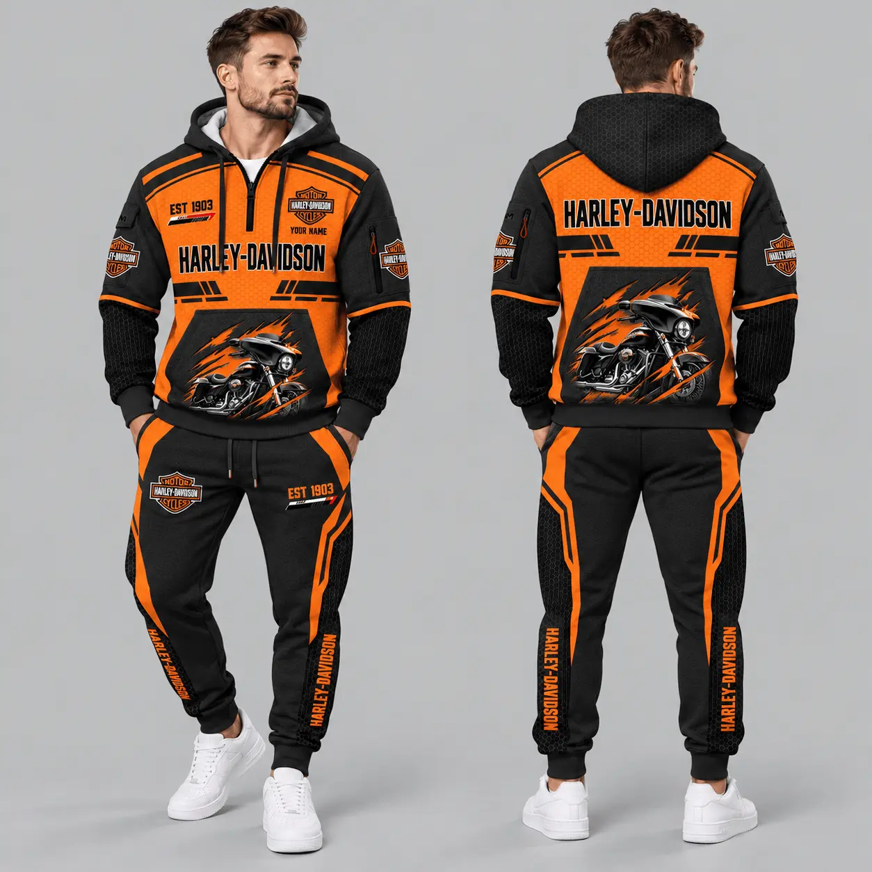 Harley-Davidson | Honeycomb Claw Graphic Tracksuit Set