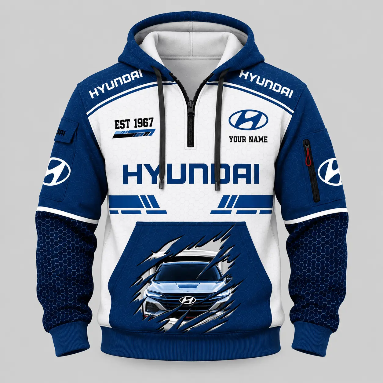 Hyundai | Honeycomb Claw Graphic Tracksuit Set - Hoodie