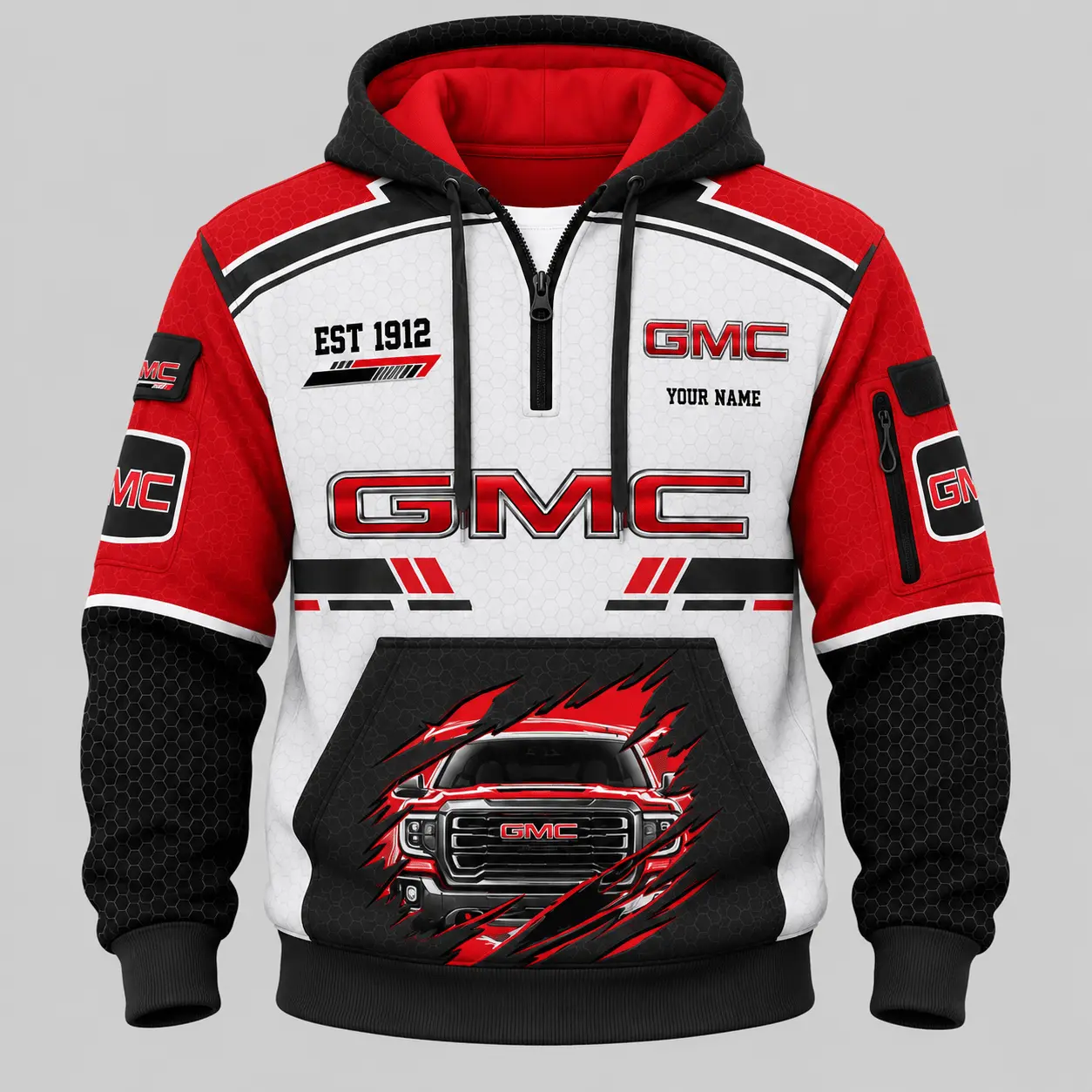 GMC | Honeycomb Claw Graphic Tracksuit Set - Hoodie