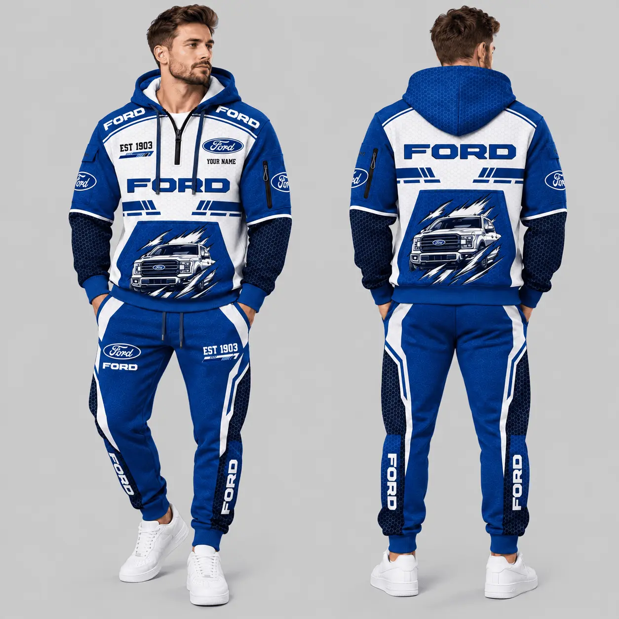 Ford | Honeycomb Claw Graphic Tracksuit Set