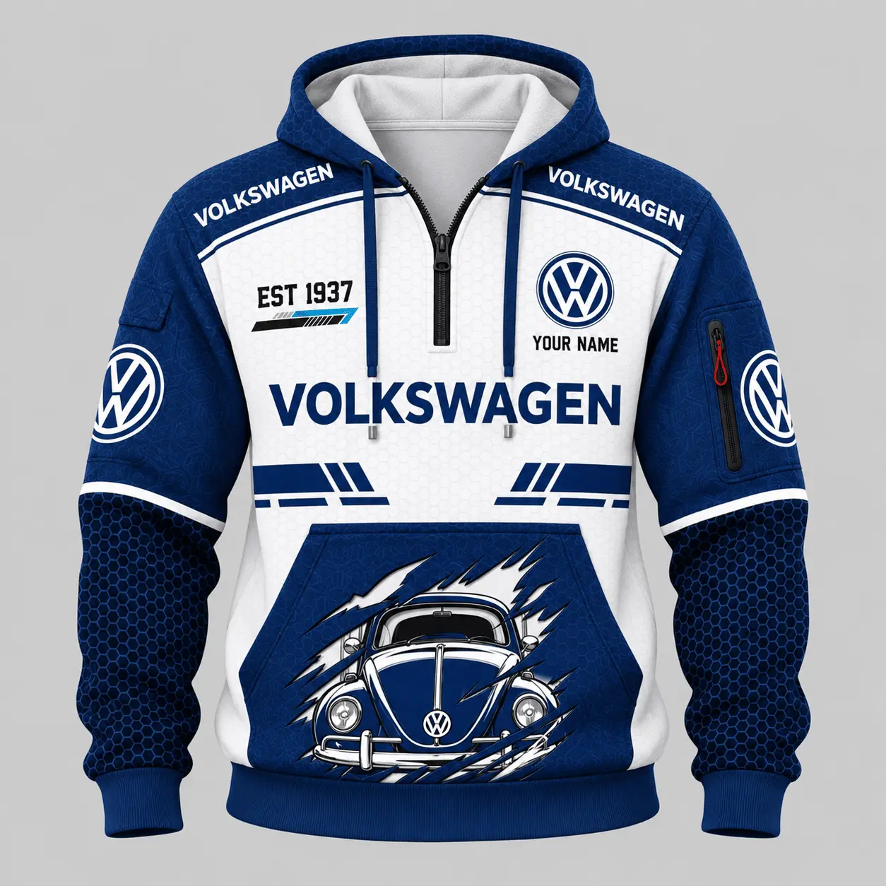 Volkswagen | Honeycomb Claw Graphic Tracksuit Set - Hoodie