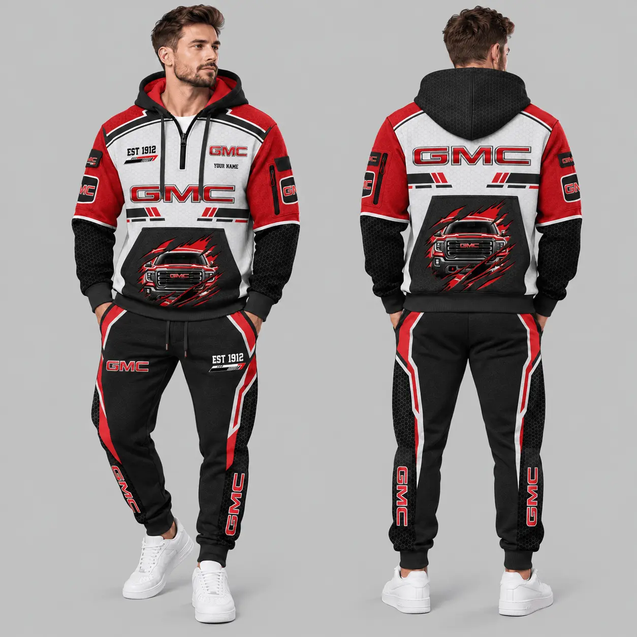 GMC | Honeycomb Claw Graphic Tracksuit Set