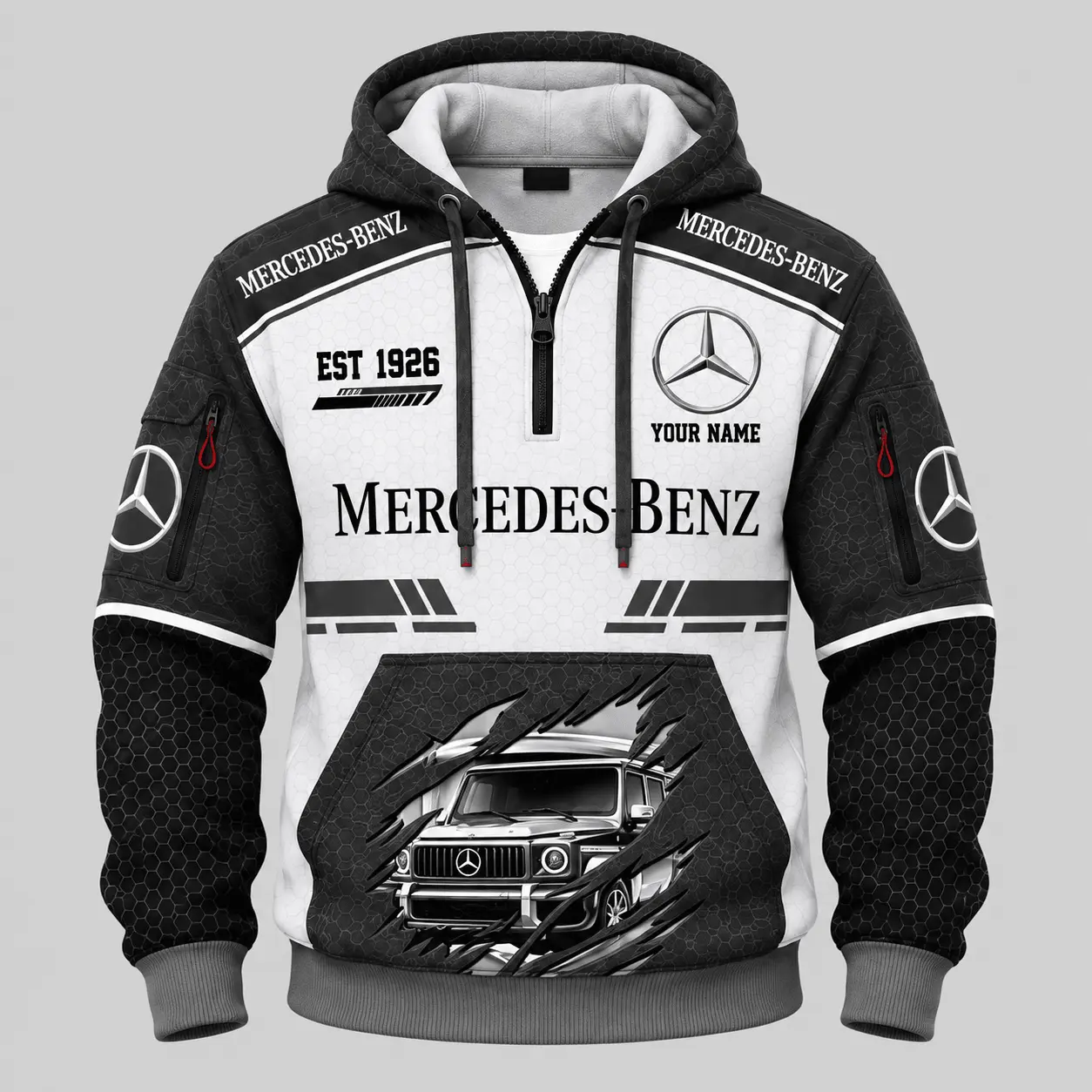 Mercedes-Benz | Honeycomb Claw Graphic Tracksuit Set - Hoodie