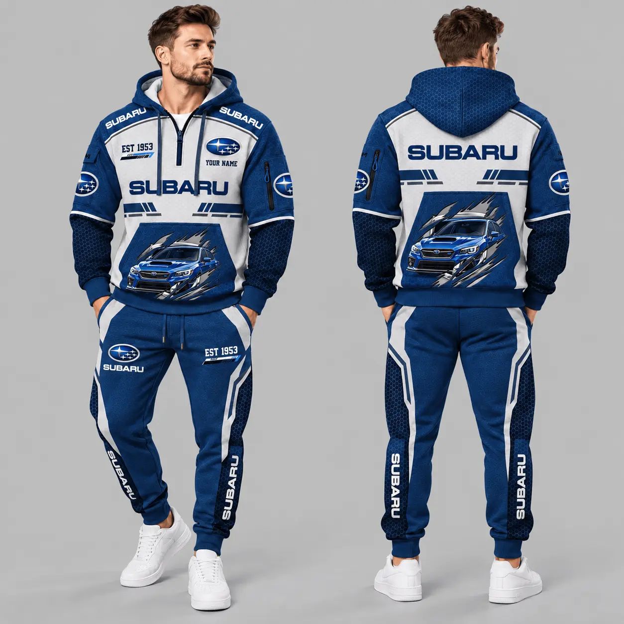 Subaru | Honeycomb Claw Graphic Tracksuit Set
