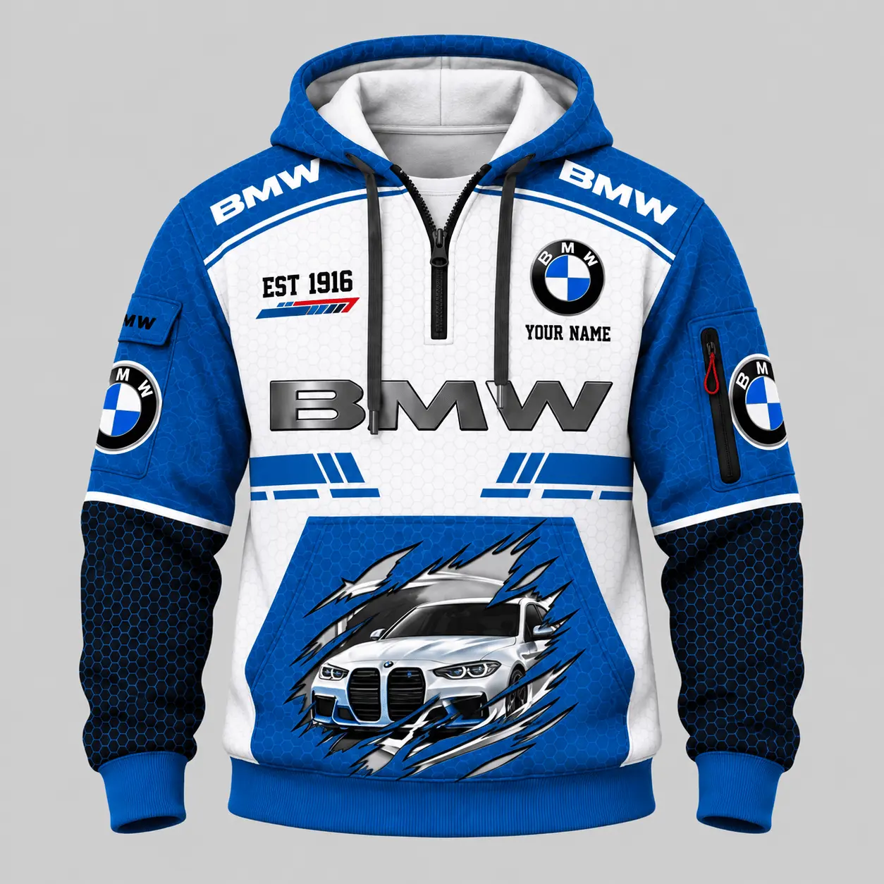BMW | Honeycomb Claw Graphic Tracksuit Set - Hoodie
