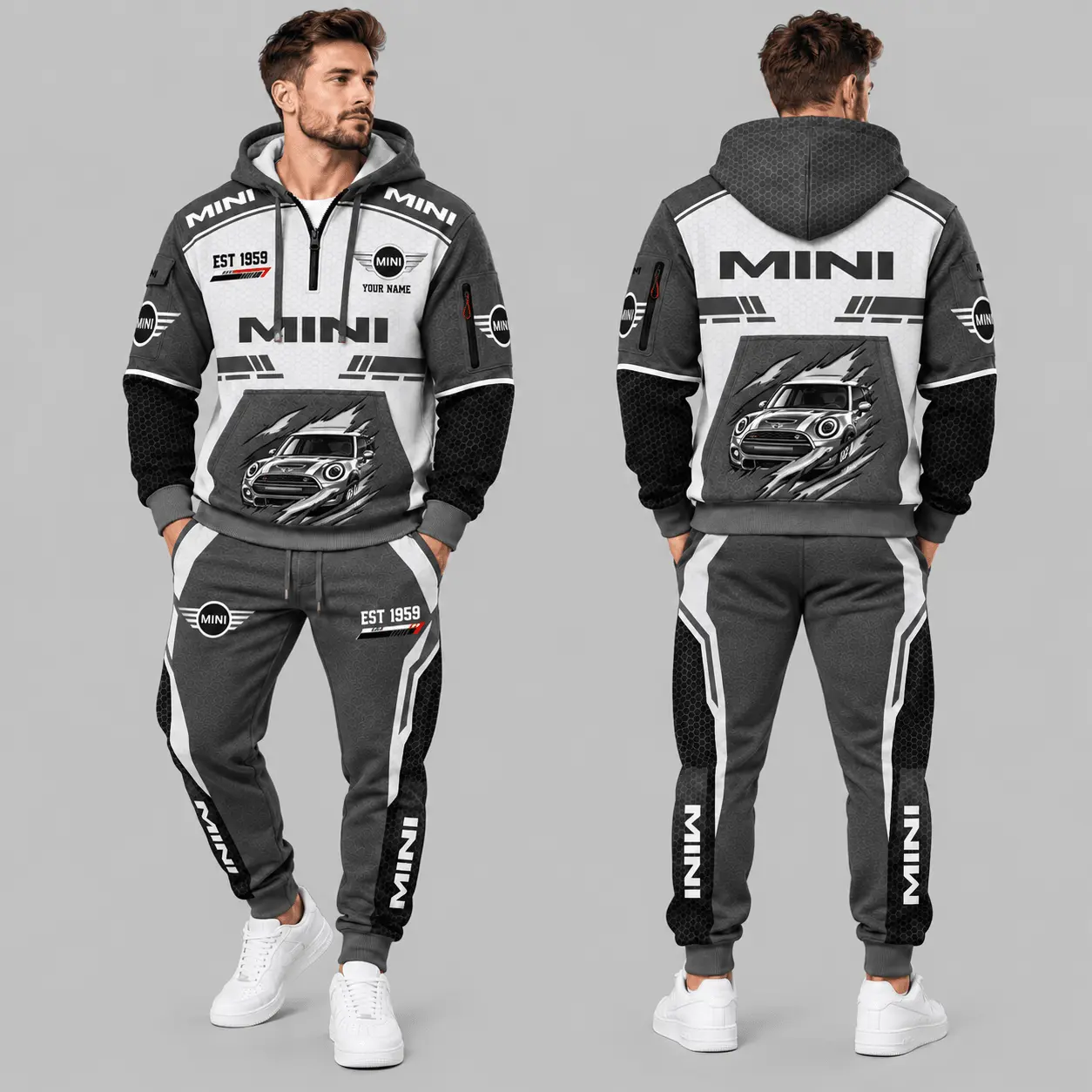 Mini | Honeycomb Claw Graphic Tracksuit Set