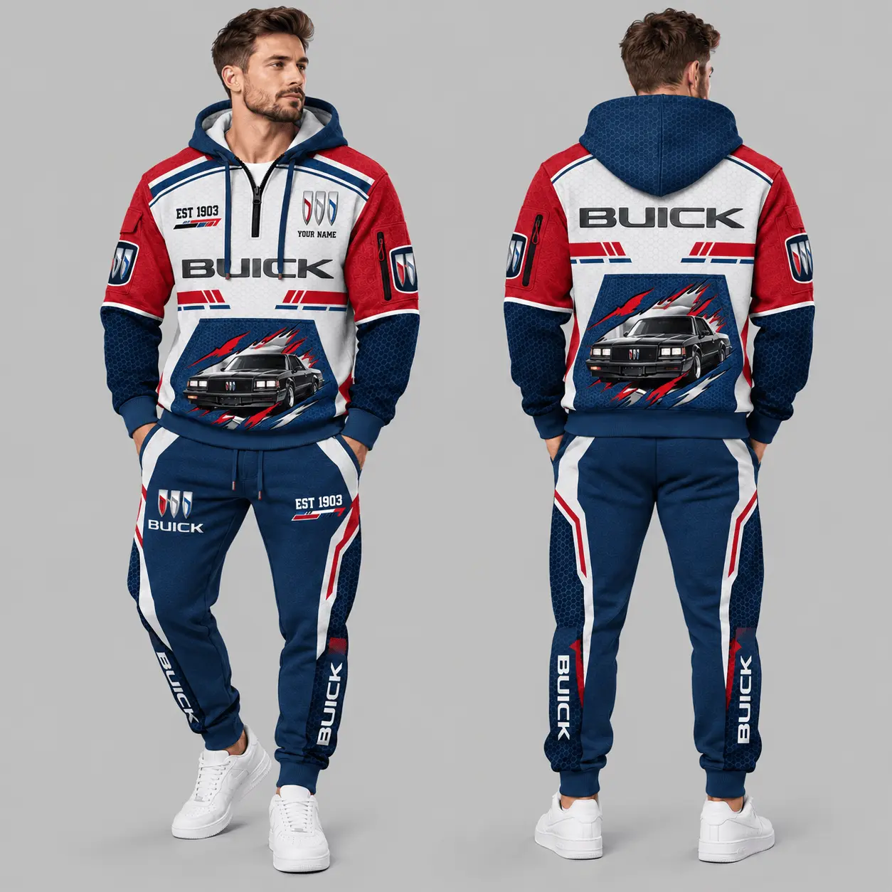 Buick | Honeycomb Claw Graphic Tracksuit Set