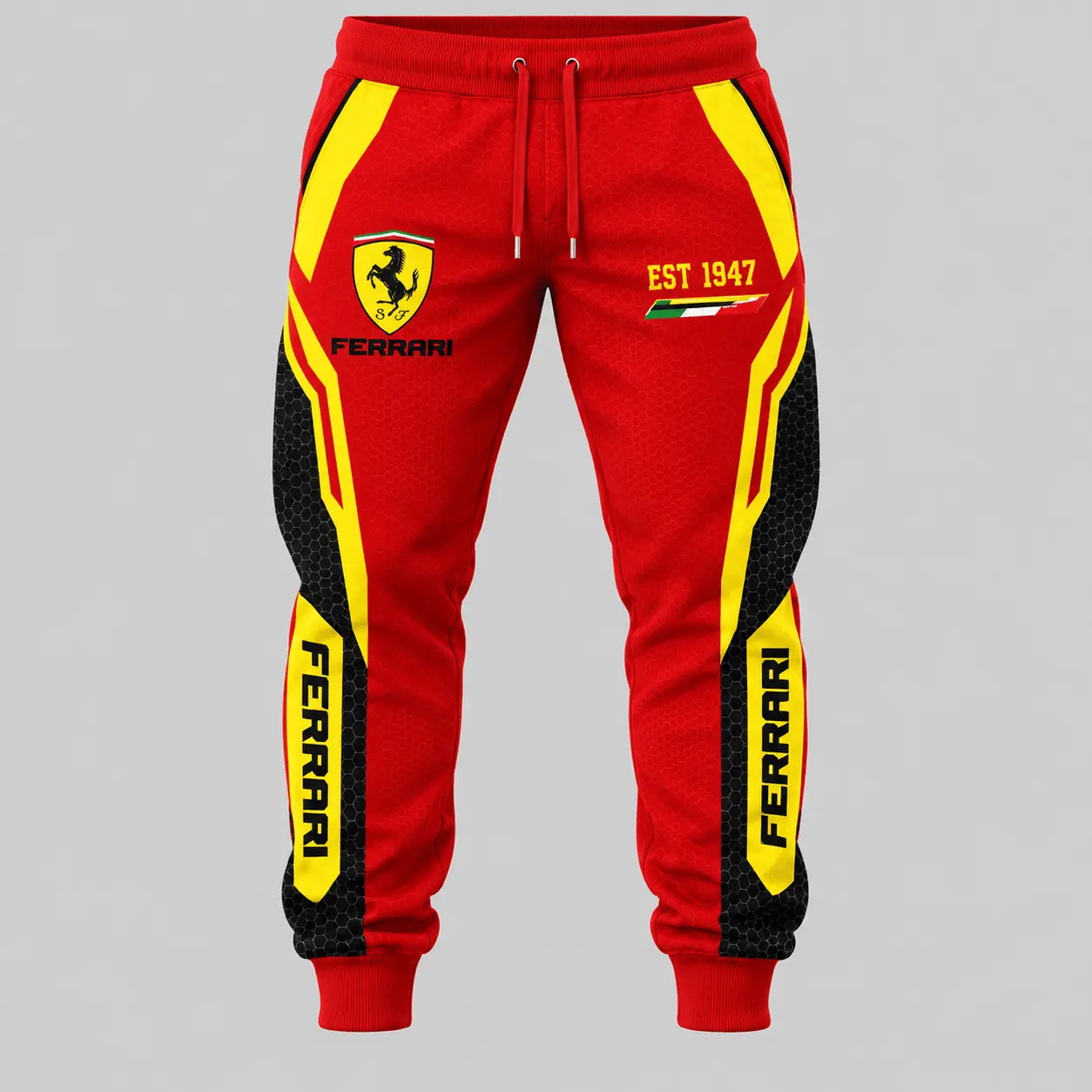 Ferrari | Honeycomb Claw Graphic Tracksuit Set - Jogger