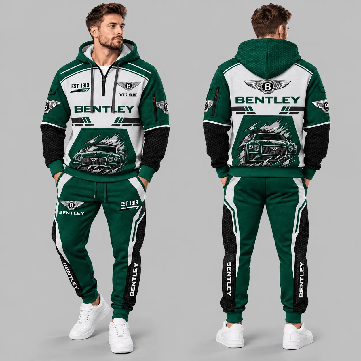 Bentley | Honeycomb Claw Graphic Tracksuit Set