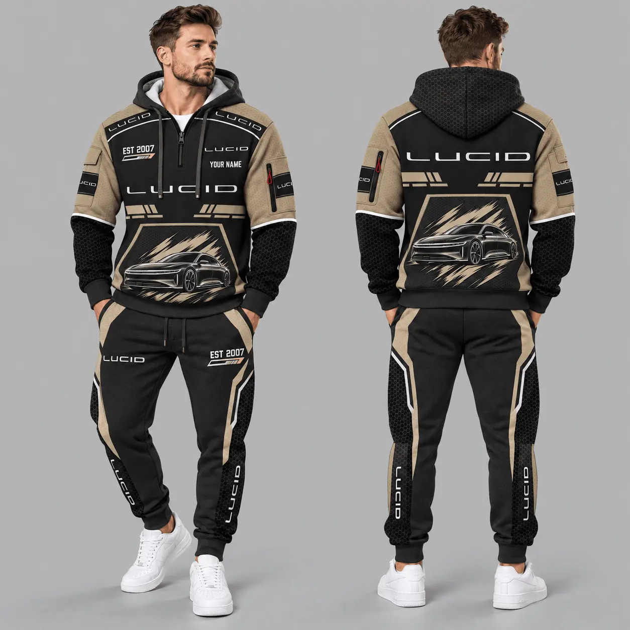 Lucid | Honeycomb Claw Graphic Tracksuit Set