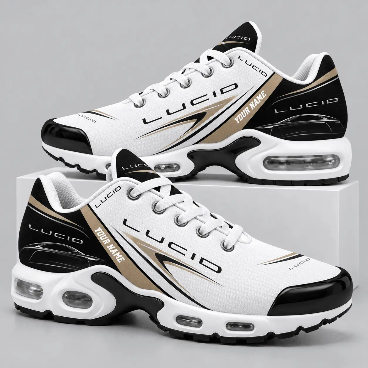 Lucid | Curved Racing Graphic Air Max Shoes
