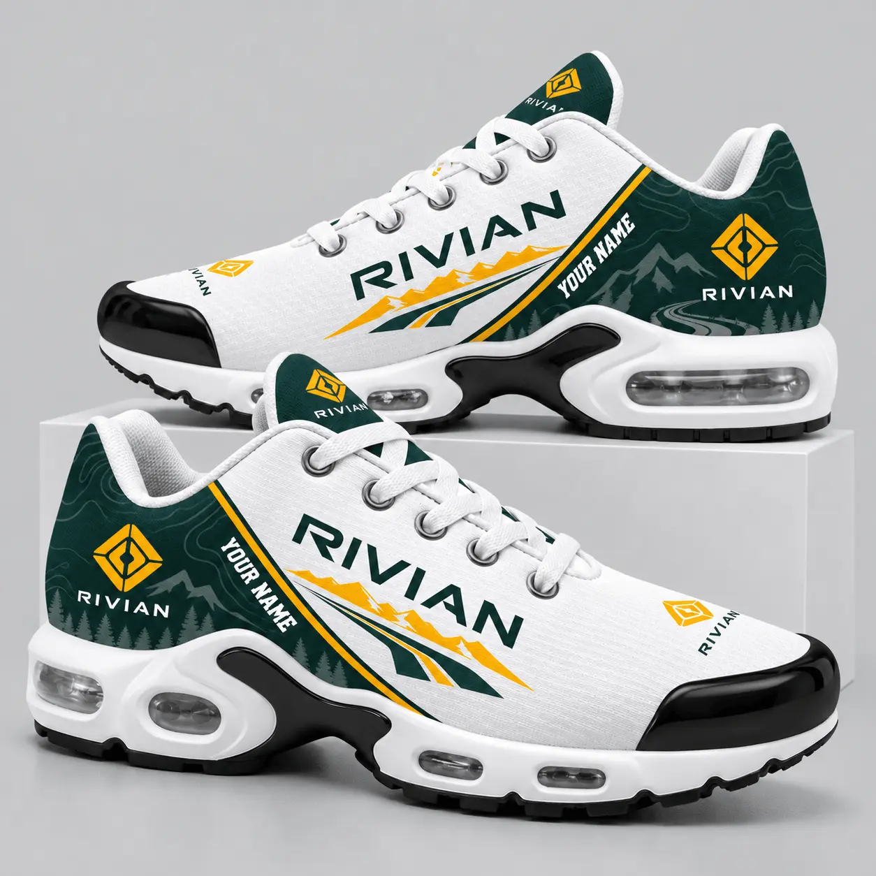 Rivian | Curved Racing Graphic Air Max Shoes