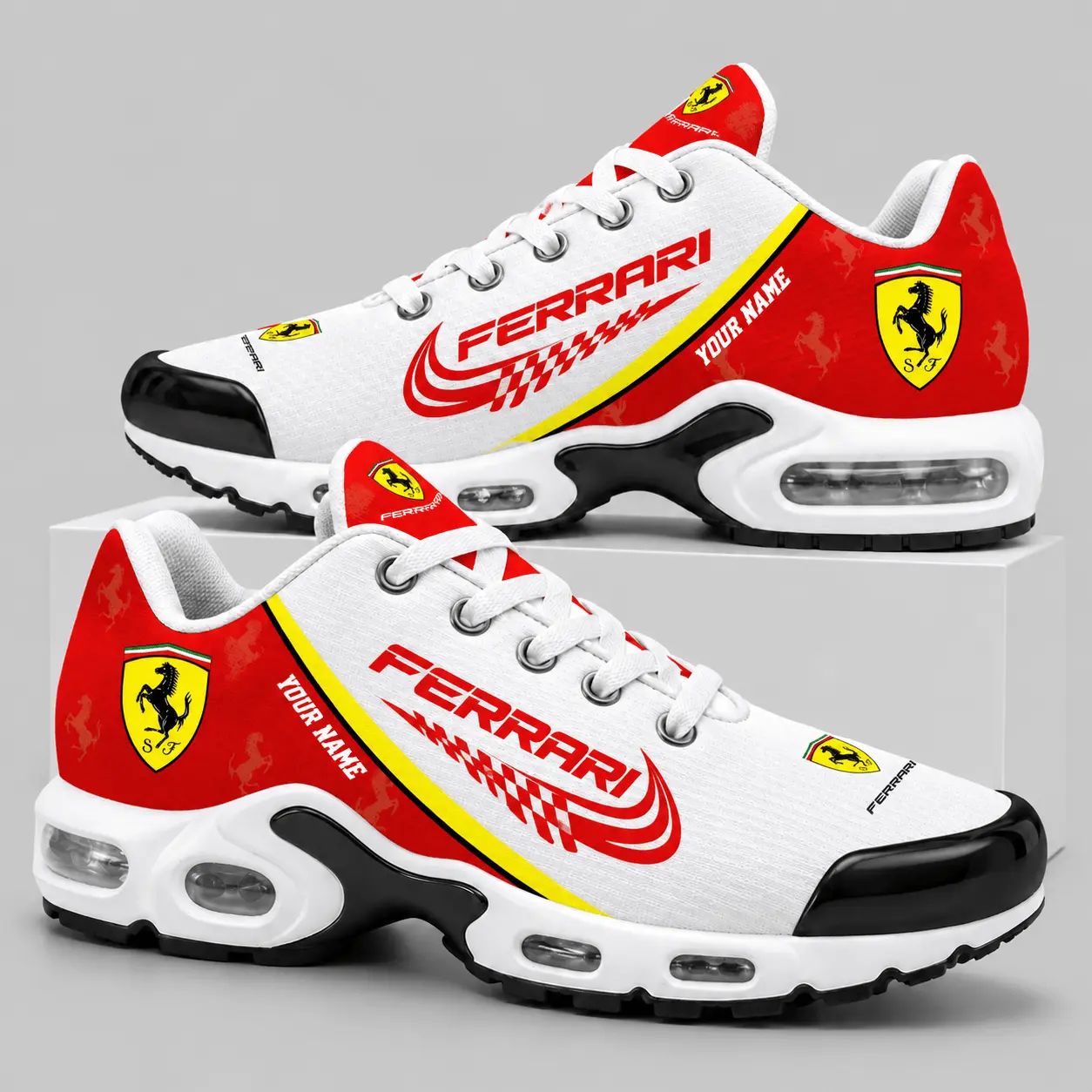 Ferrari | Curved Racing Graphic Air Max Shoes