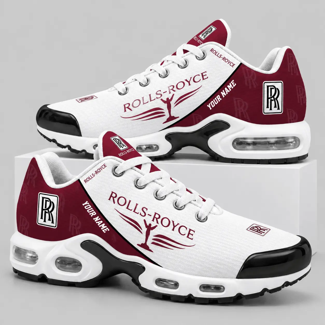 Rolls-Royce | Curved Racing Graphic Air Max Shoes