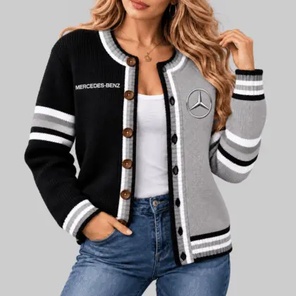 Mercedes-Benz | Split Panel Racing Stripe Cardigan