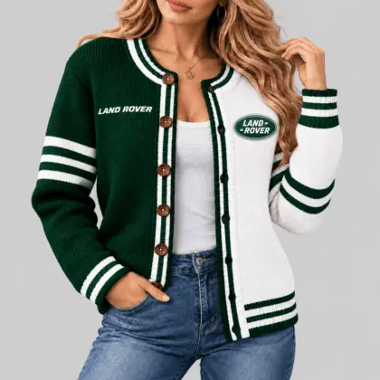 Land Rover | Split Panel Racing Stripe Cardigan