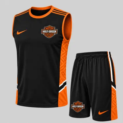 Harley-Davidson | Paneled Tank Top & Shorts Set