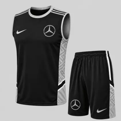 Mercedes-Benz | Paneled Tank Top & Shorts Set