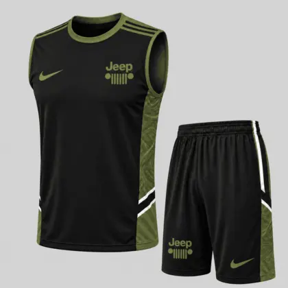 Jeep | Paneled Tank Top & Shorts Set
