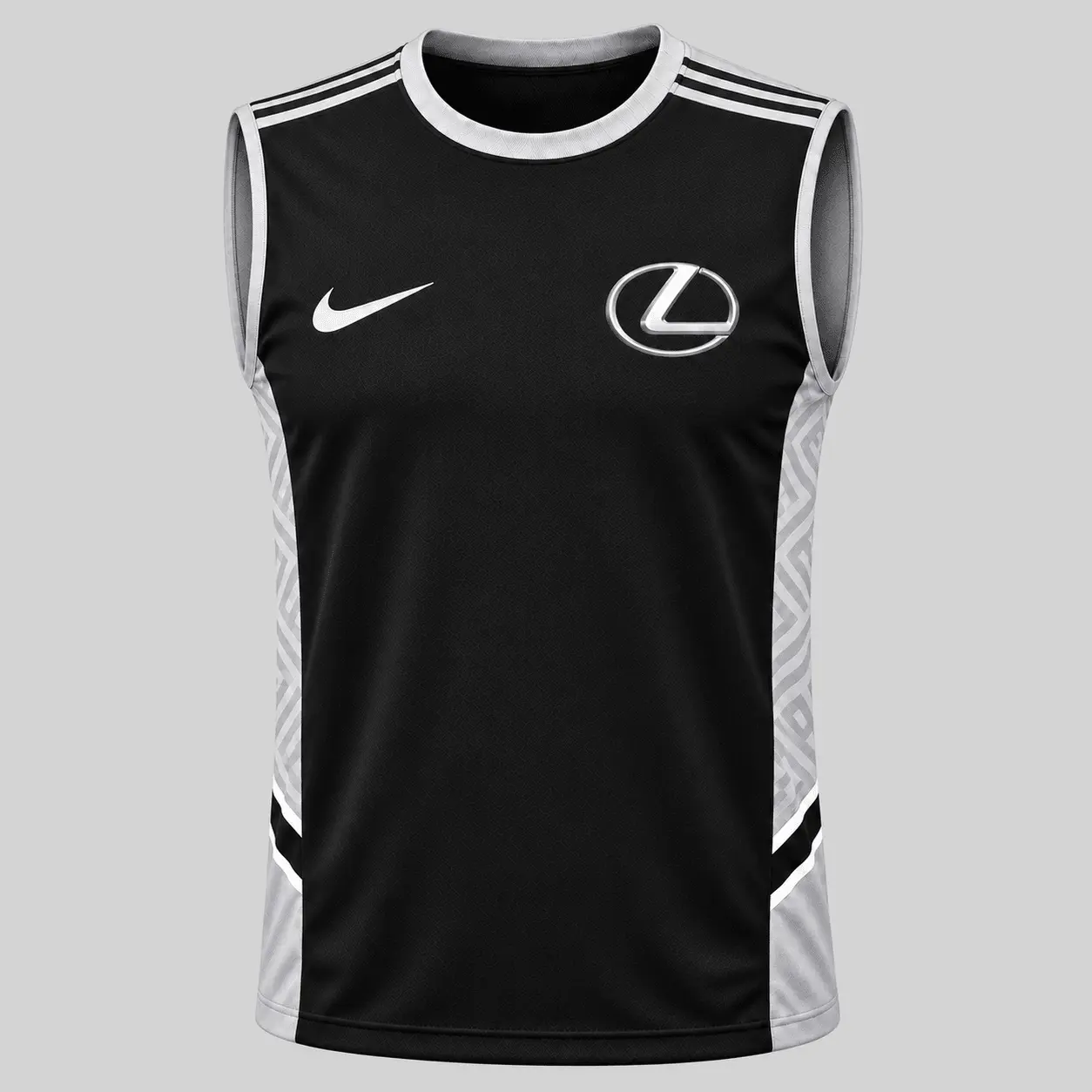 Lexus | Paneled Tank Top & Shorts Set - Tank Top
