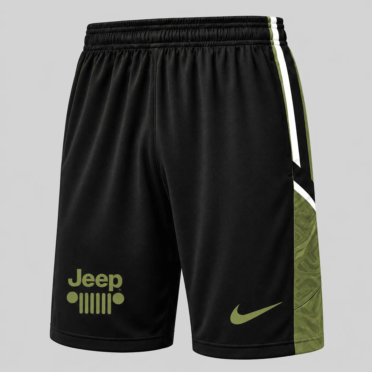 Jeep | Paneled Tank Top & Shorts Set - Shorts