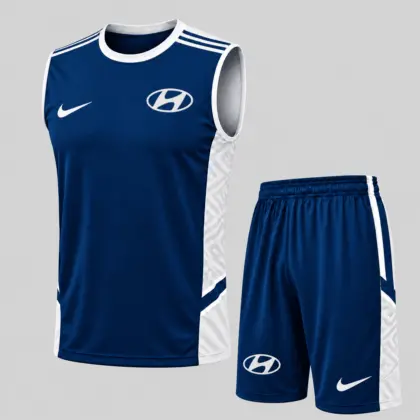 Hyundai | Paneled Tank Top & Shorts Set