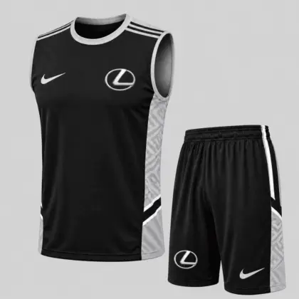 Lexus | Paneled Tank Top & Shorts Set