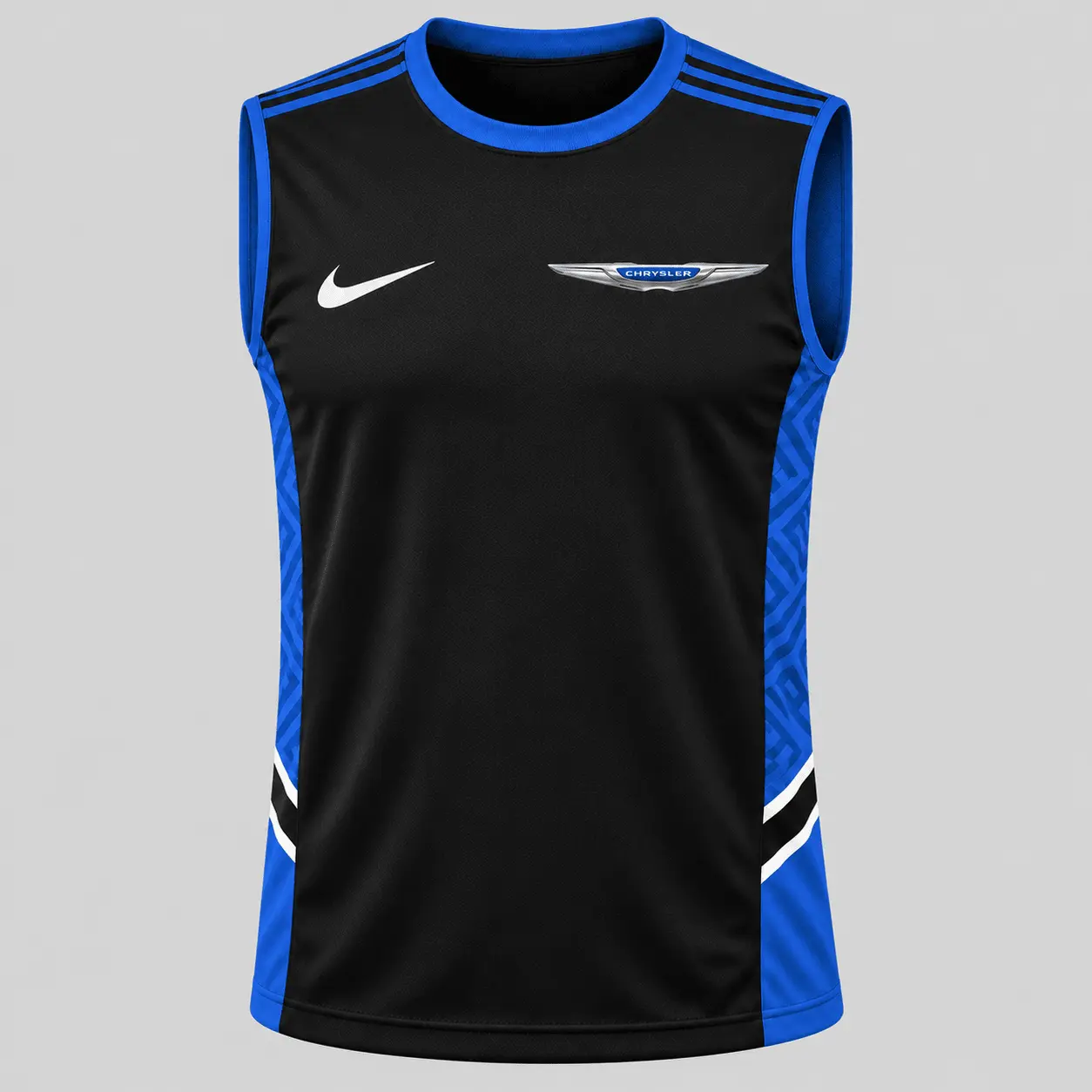 Chrysler | Paneled Tank Top & Shorts Set - Tank Top