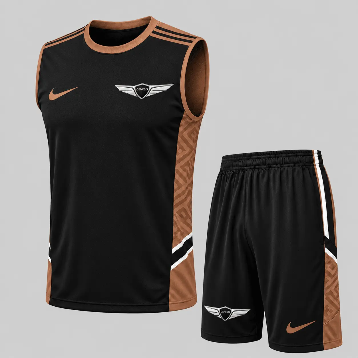 Genesis | Paneled Tank Top & Shorts Set