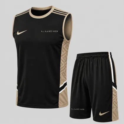 Lucid | Paneled Tank Top & Shorts Set