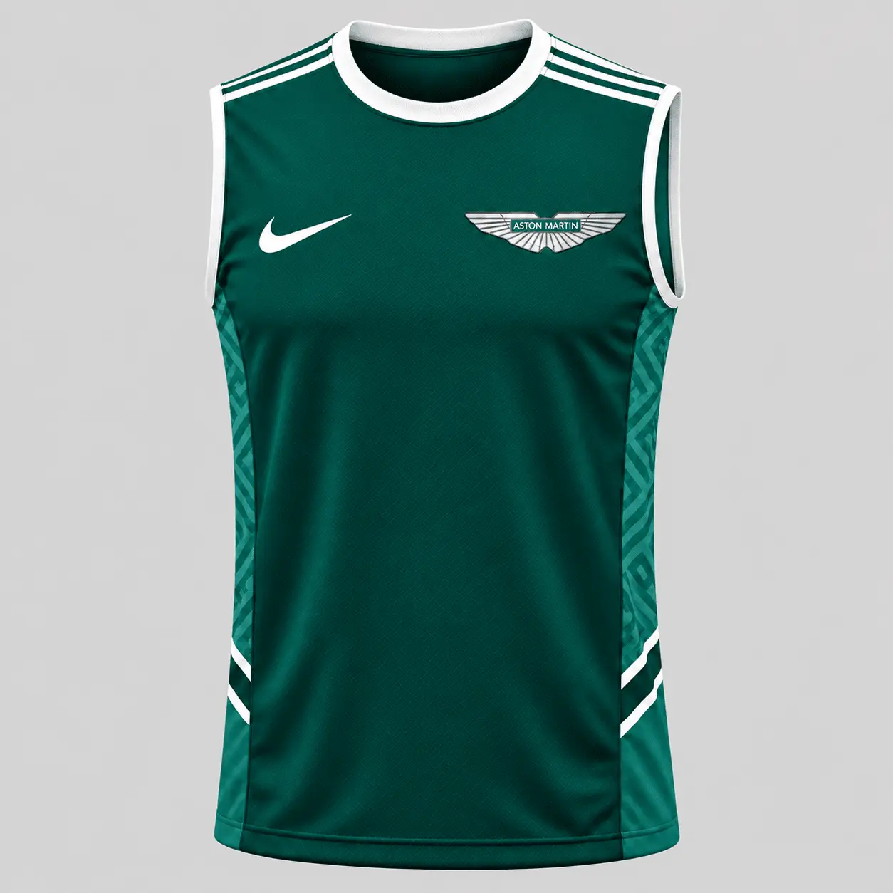 Aston Martin | Paneled Tank Top & Shorts Set - Tank Top